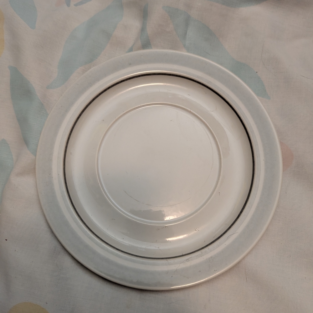 Galleria Collection Elegant White Dinner Plate